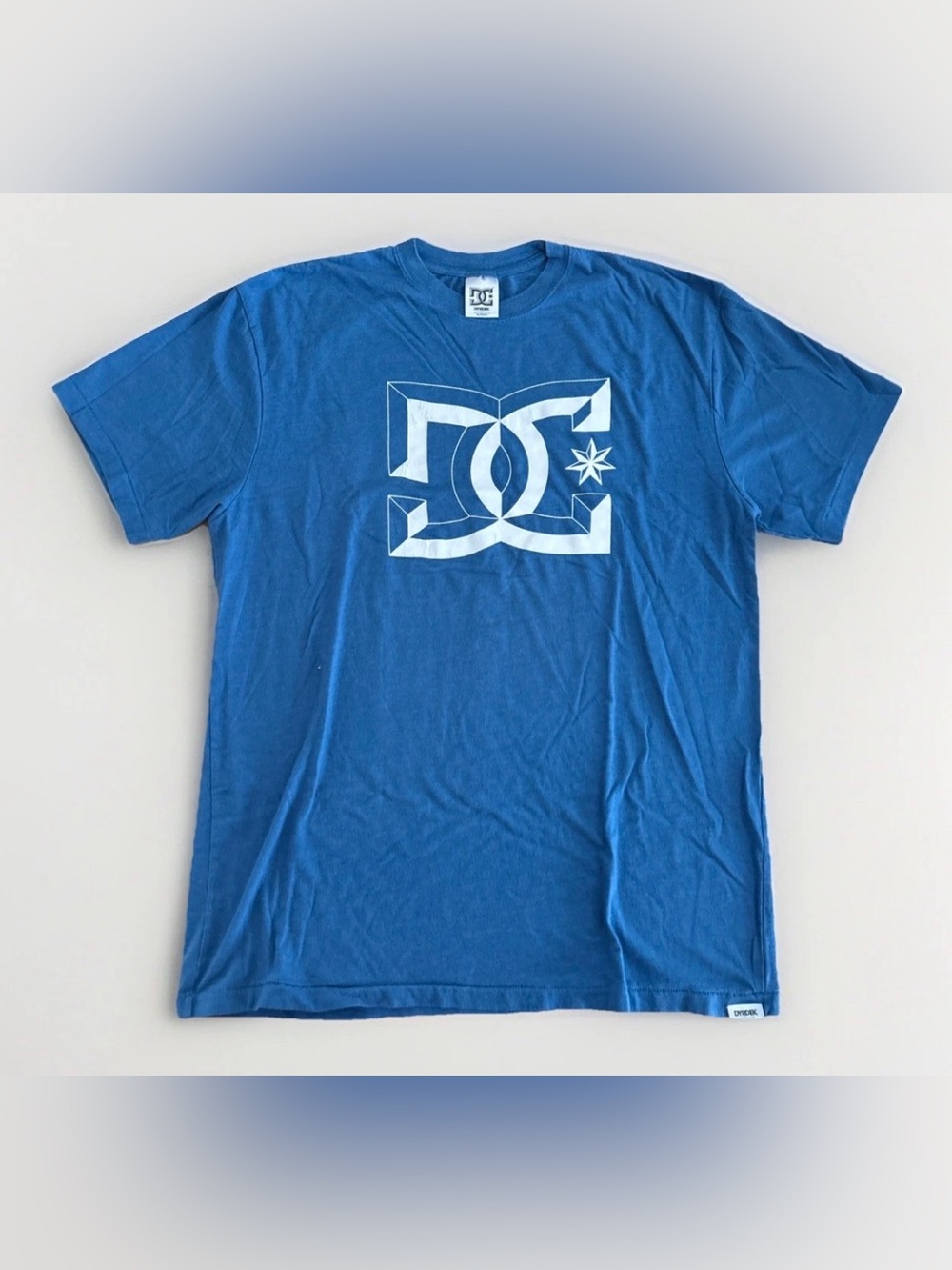 Rob Dyrdek DC Shoes T-Shirt Size XL Blue Y2K Skate Grunge MTV 90s Streetwear